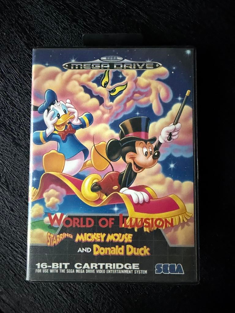 World of Illusion (Mickey & Donald), Spelcomputers en Games, Games | Sega, Gebruikt, 2 spelers, Eén computer, Ophalen of Verzenden