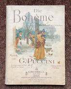 Piano-muziek LA BOHÈME Puccini 1897, Ophalen of Verzenden