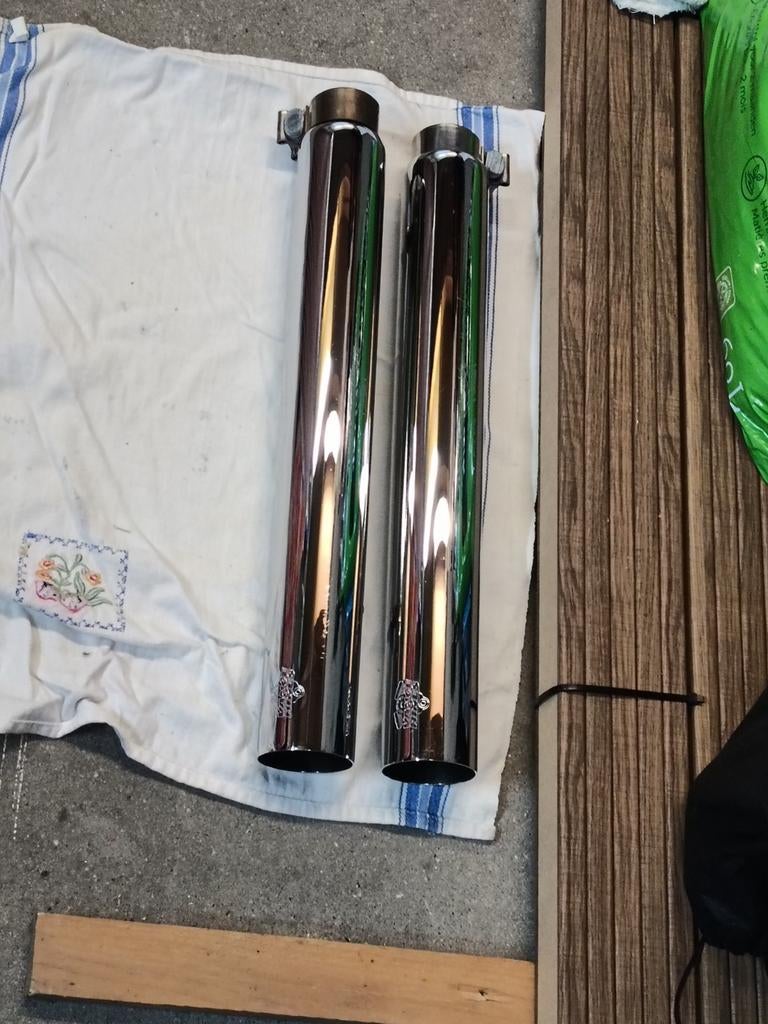 Vance and hines uitlaatdempers, Ophalen