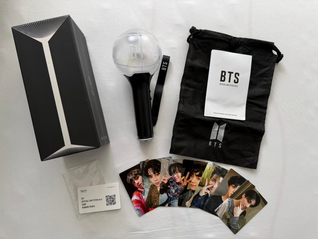 Bts army bomb lightstick versie 3 (2019), Ophalen of Verzenden, Zo goed als nieuw, Overige typen