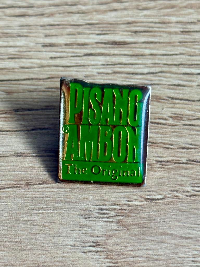 Pisang Ambon The Original Pin, Verzamelen, Ophalen of Verzenden, Gebruikt, Overige onderwerpen, Speldje of Pin