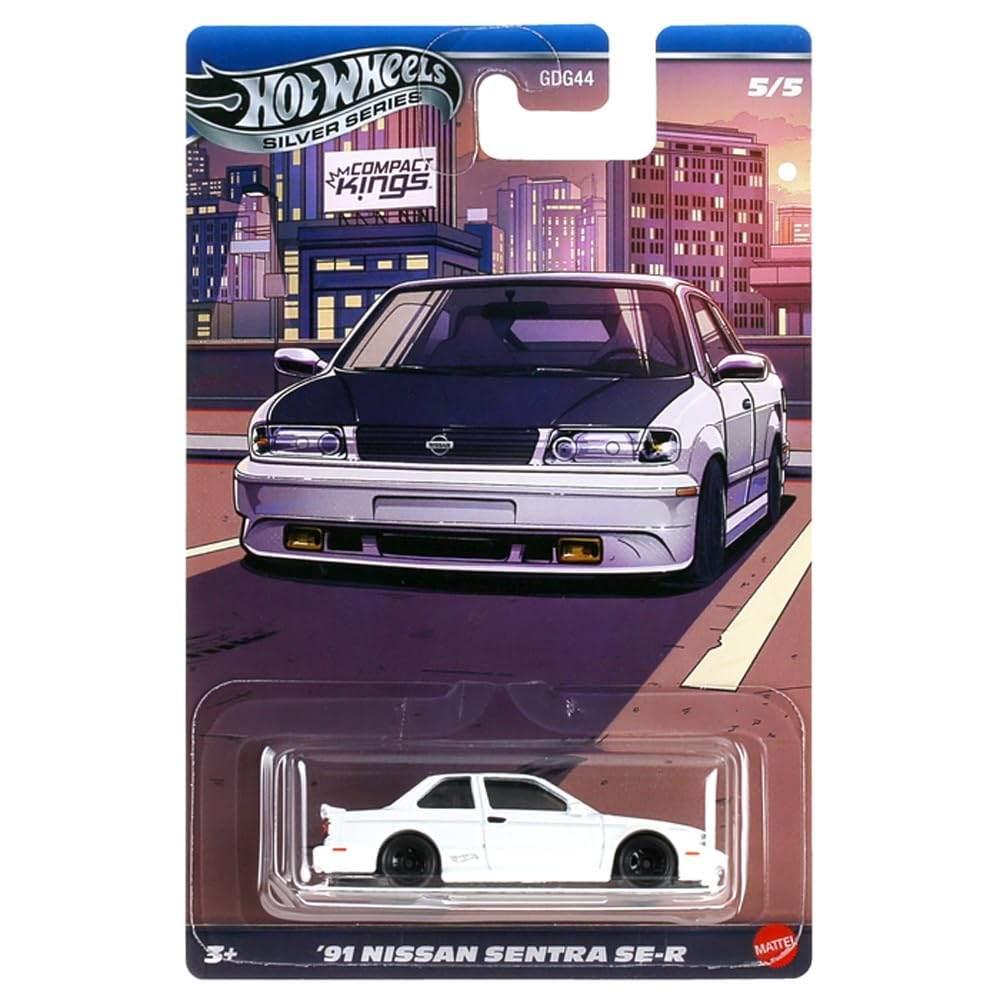 Hotwheels: Silver Series: '91 Nissan Sentra SE-R, ., Nieuw, Ophalen of Verzenden, .