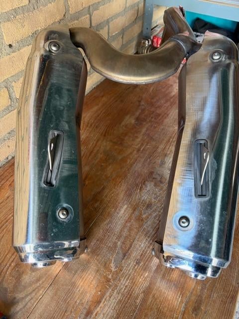 Honda VFR 800 VTEC bj 02-13 standaarduitlaat, Ophalen, Gebruikt