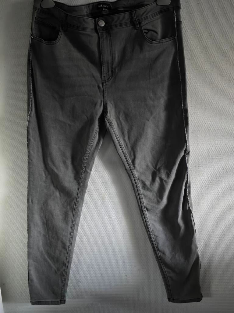 M&S Mode dames spijkerbroek maat 48, Maat 46/48 (XL) of groter, Ophalen of Verzenden, Grijs, Lang