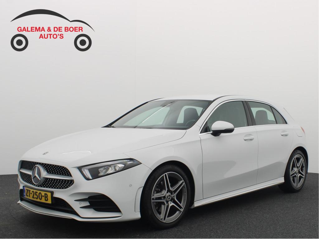 Mercedes-Benz A-klasse 180 Business Solution AMG WIDESCREEN, Auto's, 136 pk, Gebruikt, 4 cilinders, Wit