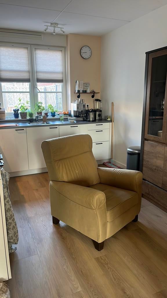 Verstelbare fauteuil, Huis en Inrichting, Fauteuils, Ophalen, Gebruikt, 75 tot 100 cm, Stof