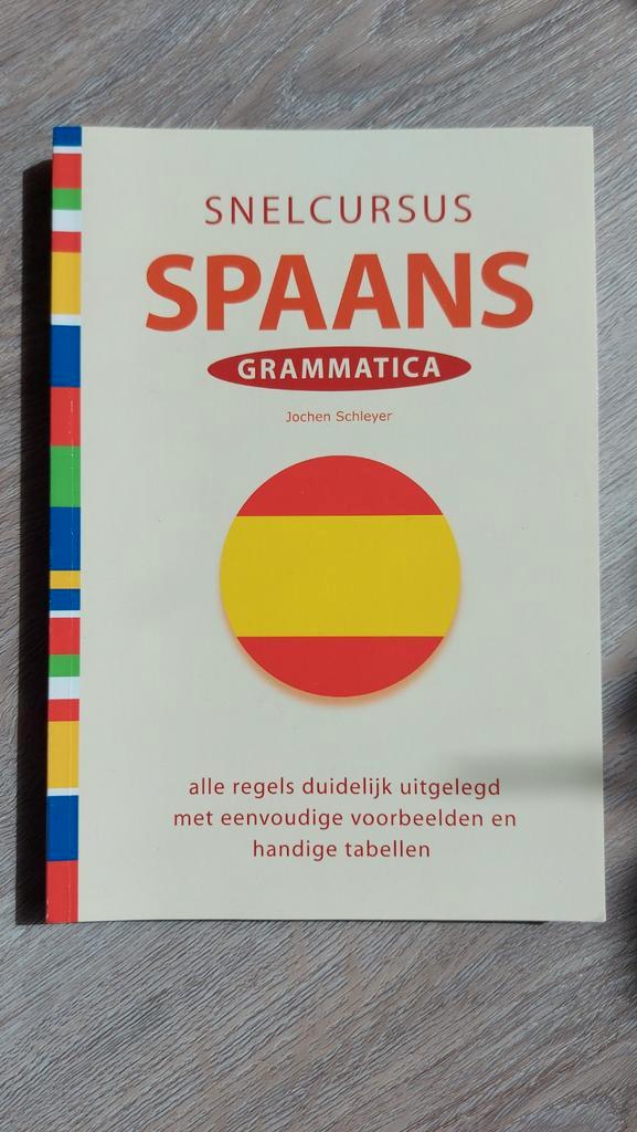 Snelcursus Spaans Grammatica - Jochen Schleyer, Boeken, Taal | Spaans, Zo goed als nieuw, Non-fictie, Ophalen of Verzenden
