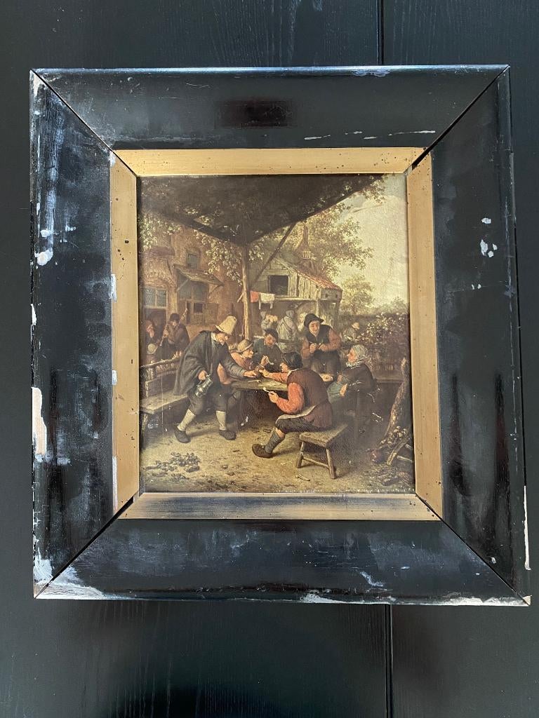 Schilderij van Ostade, Ophalen