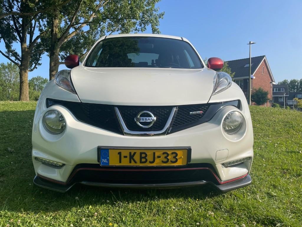Nissan Juke NISMO 2013 Org. NL 127.000km  Zeer nette auto, Voorwielaandrijving, 1618 cc, 4 cilinders, Alcantara