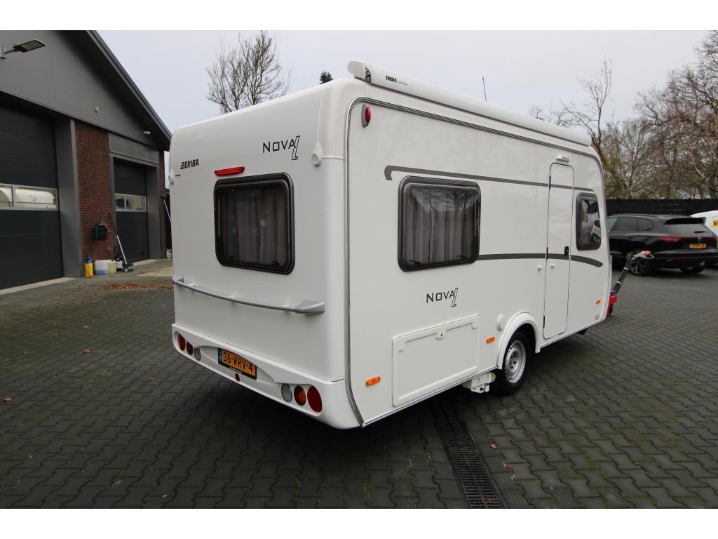 Eriba Nova Light 465 Mover-ThuleLuifel-2022, Caravans en Kamperen, Standaardzit, Schokbreker, Bedrijf, Tot en met 3
