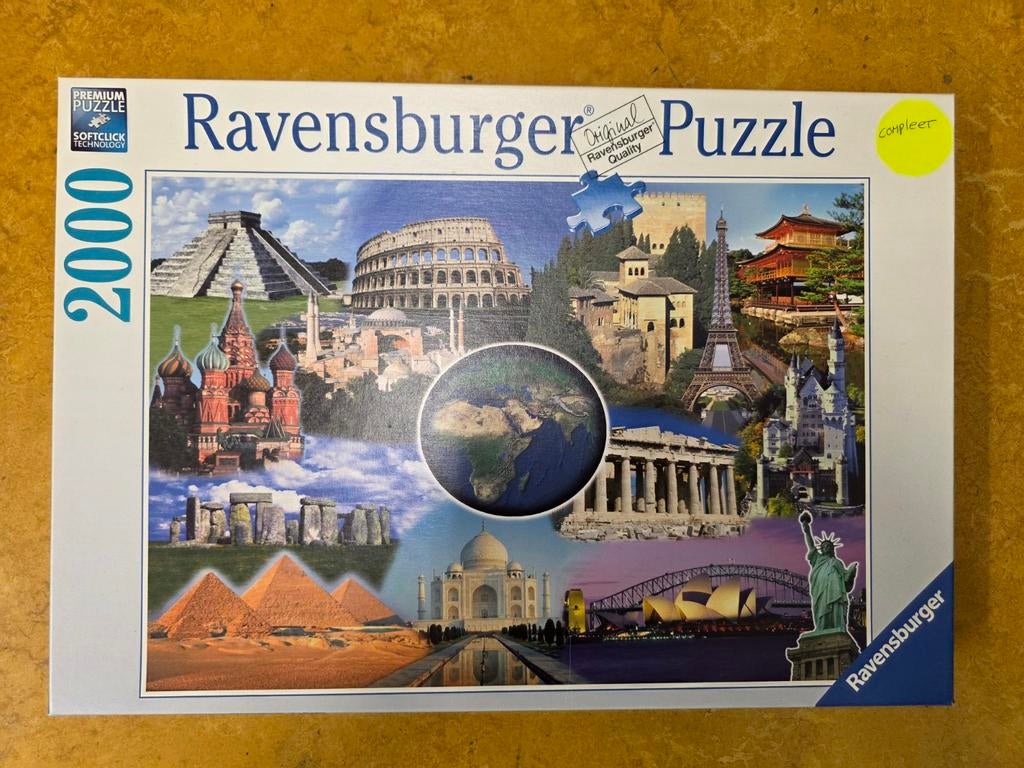 Zgan prachtige legpuzzels 2000 sts, Ophalen of Verzenden, Meer dan 1500 stukjes, Zo goed als nieuw, Legpuzzel