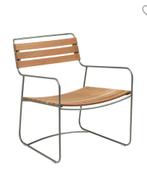 2x nieuwe fermob surprising teak lounge +voetenbank romarin, Ophalen, Nieuw, Teakhout