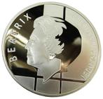 **  Prachtige Penning 10 Gulden Beatrix - Plated Silver **, Verzenden, Zilver, Nederland