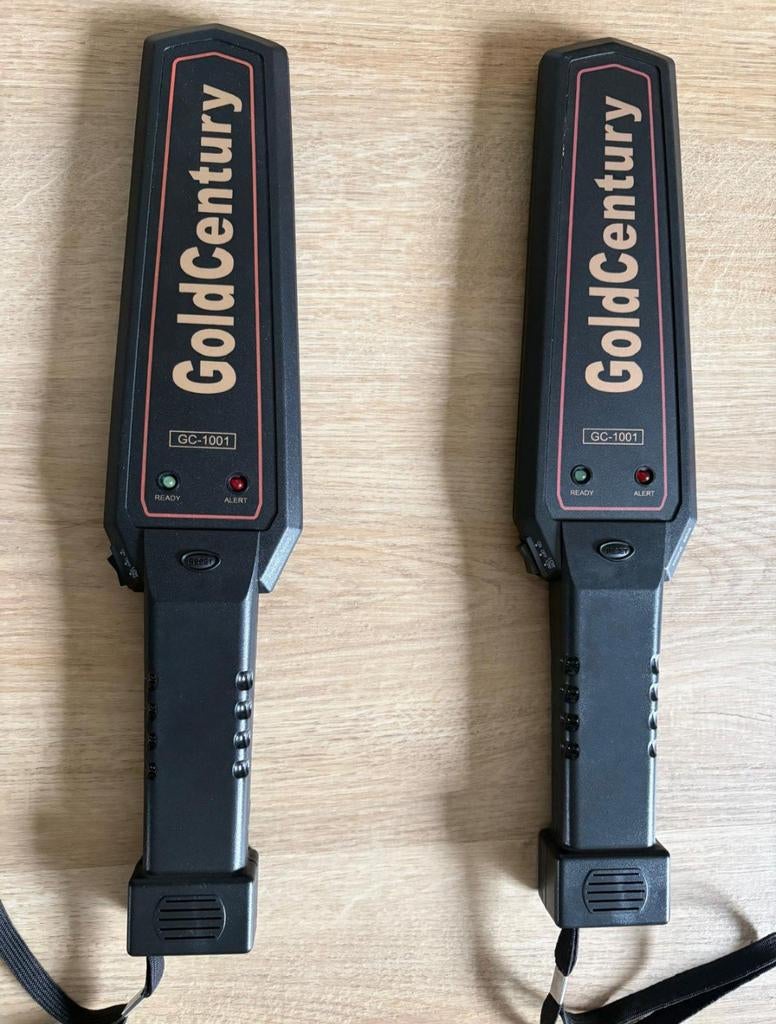 Twee GoldCentury GC-1001 handscanner metaaldetector, Ophalen of Verzenden