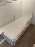 IKEA uitschuifbaar bed met opberglades, Ophalen, 85 tot 100 cm, Gebruikt, Lattenbodem