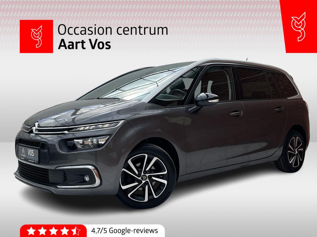 Citroën Grand C4 Spacetourer PureTech 130 Shine | Panoramad, 12 maanden, 15 km/l, Gebruikt, Zwart