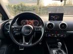 Audi A3 1.5 Tfsi Ultra 3x S-Line CARPLAY|ALCANT|AUT|VIRTUAL, Auto's, Audi, 1498 cc, 4 cilinders, Zwart, 650 kg