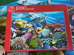 Puzzel Oceaanleven 1000 stukjes, Hobby en Vrije tijd, Denksport en Puzzels, Ophalen of Verzenden, 500 t/m 1500 stukjes, Gebruikt