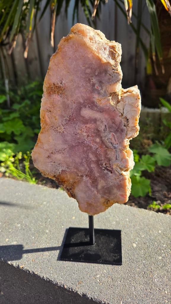 Prachtige roze amethist slab, Ophalen of Verzenden