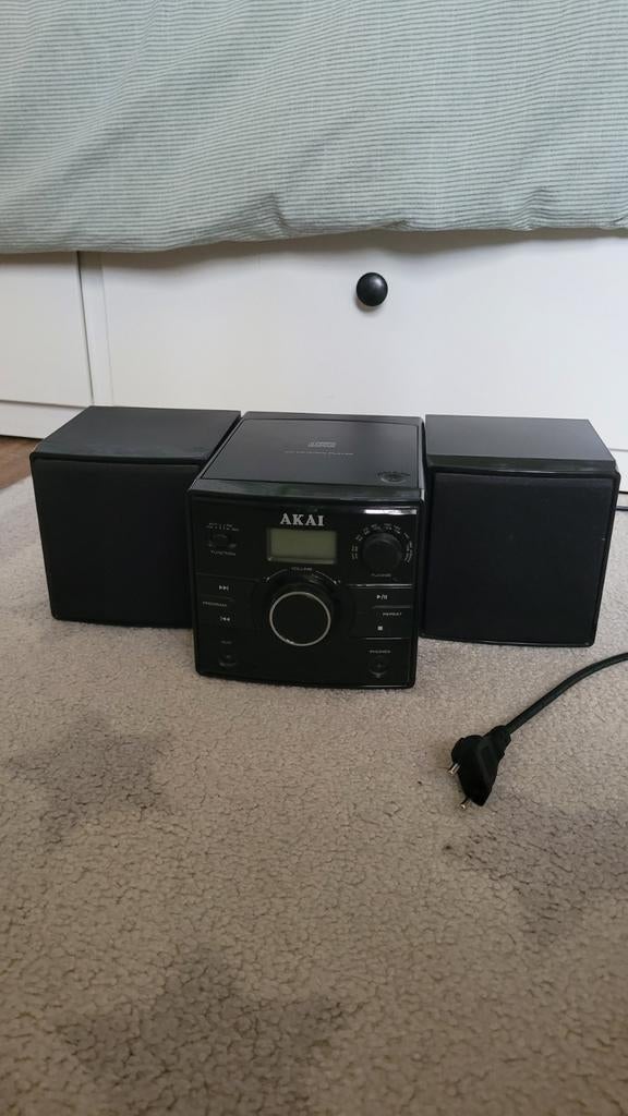 akai cd speler, Ophalen of Verzenden, Zo goed als nieuw, Overige merken, Met radio