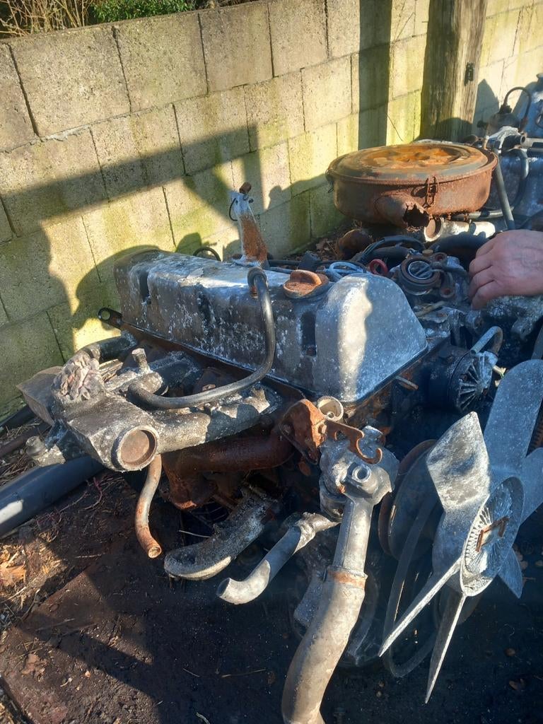 Mercedes W123 Motorblok met toebehoren - Werkend, Auto-onderdelen, Motor en Toebehoren, Ophalen, Nieuw, Mercedes-Benz