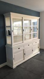 Buffet- schuifdeurkast (Bommel Wonen Jumper PureWhite), Huis en Inrichting, Ophalen, Gebruikt, Met deur(en), 200 cm of meer