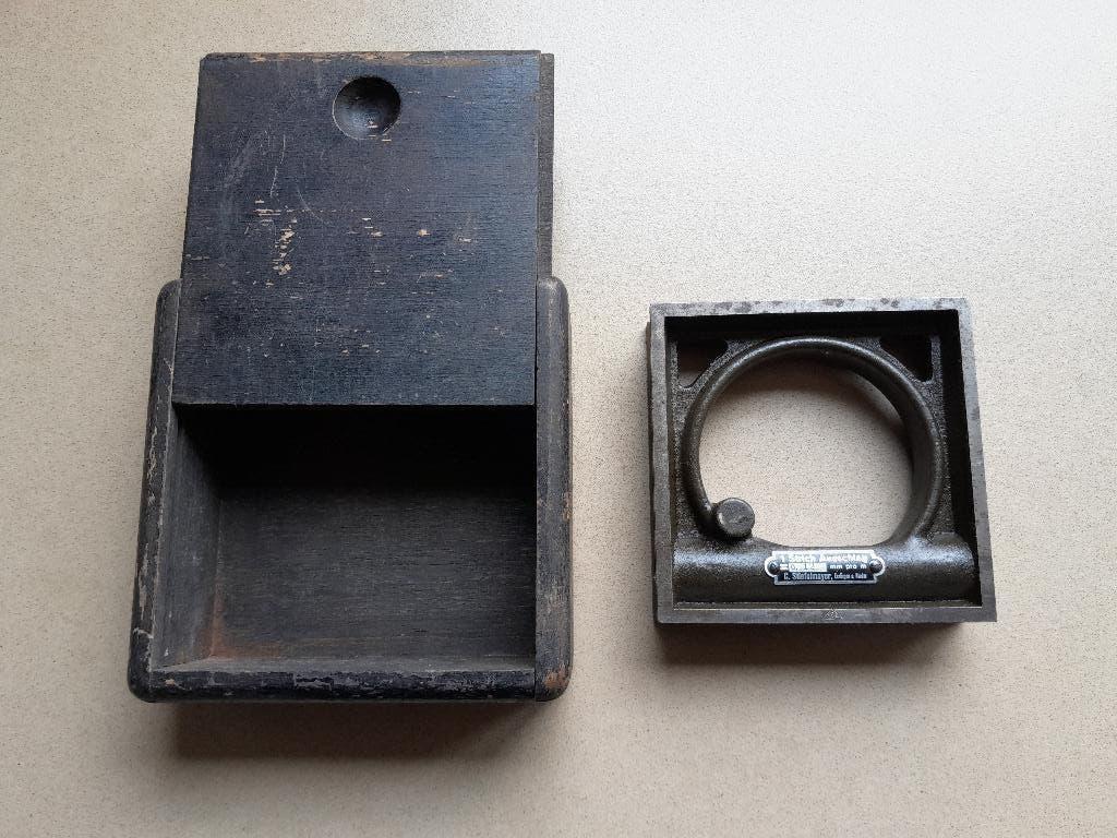 C. Stiefelmayer  precisie waterpas meetinstrument, Antiek en Kunst, Ophalen of Verzenden