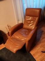 Leren fauteuille  Gratis, Huis en Inrichting, Fauteuils, Ophalen, 75 tot 100 cm