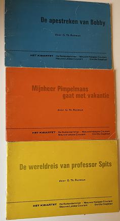 3 stripboeken van Gerrit Theodoor Rotman, Boeken, Stripboeken, Meerdere stripboeken, Verzenden, Gelezen