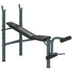 Halterbank Krachtstation Trainingsbank met Leg Curl, Sport en Fitness, Fitnessmaterialen, Ophalen of Verzenden, Nieuw, Benen