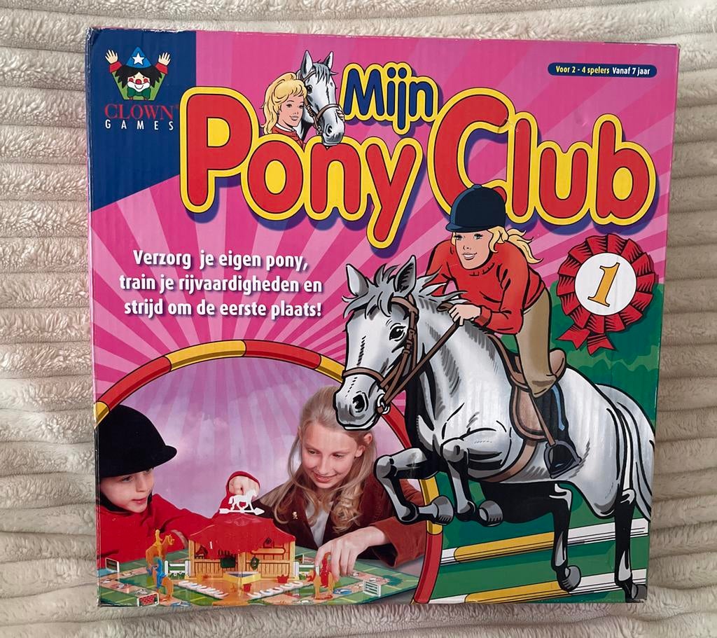 Mijn Pony Club Spel - Verzorg je eigen pony!, Drie of vier spelers, Ophalen of Verzenden, Zo goed als nieuw