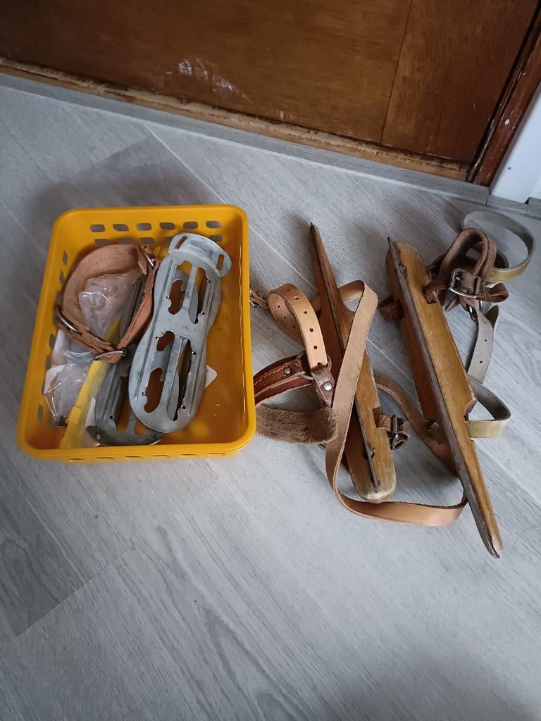 Houten schaatsen, Sport en Fitness, Schaatsen, Ophalen of Verzenden