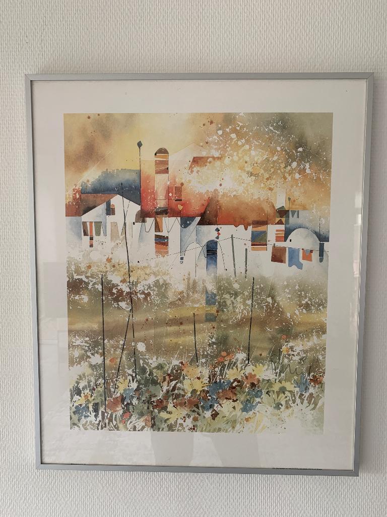 Lijst Aluminium, Ophalen, 50 tot 75 cm, Metaal of Aluminium, Zo goed als nieuw