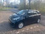 Kia Picanto 1.0 Cvvt 67pk 5-zits 2018 Zwart, Auto's, Kia, Voorwielaandrijving, Stof, 4 stoelen, Zwart