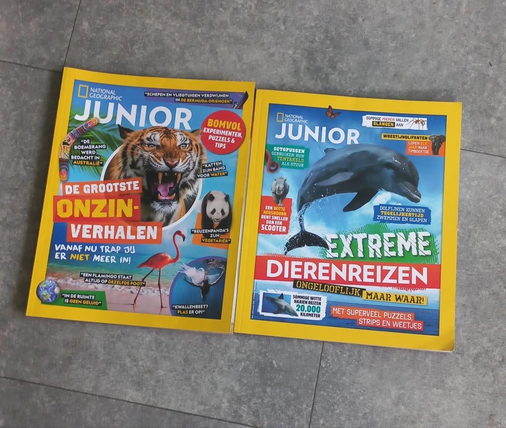 National geographic junior, Boeken, Tijdschriften en Kranten, Ophalen of Verzenden, Gelezen, Wetenschap en Natuur