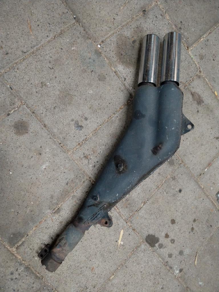 Uitlaat Honda Transalp xl600v, Ophalen of Verzenden