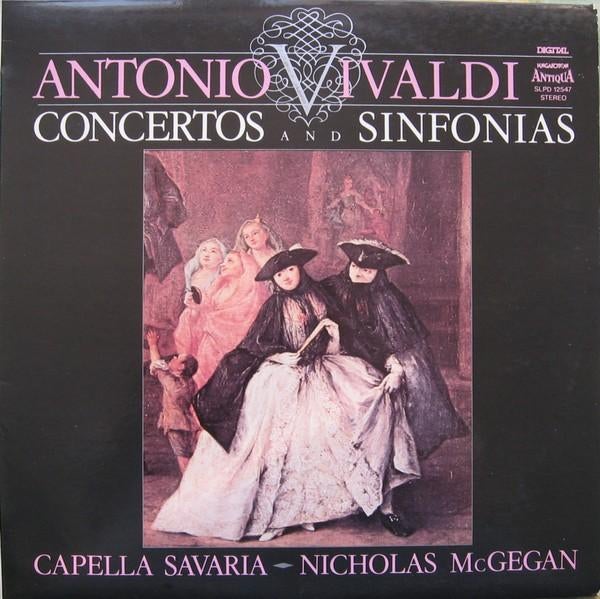 Antonio Vivaldi / Concertos and Sinfonias, Cd's en Dvd's, Ophalen of Verzenden, Barok, Gebruikt, Orkest of Ballet