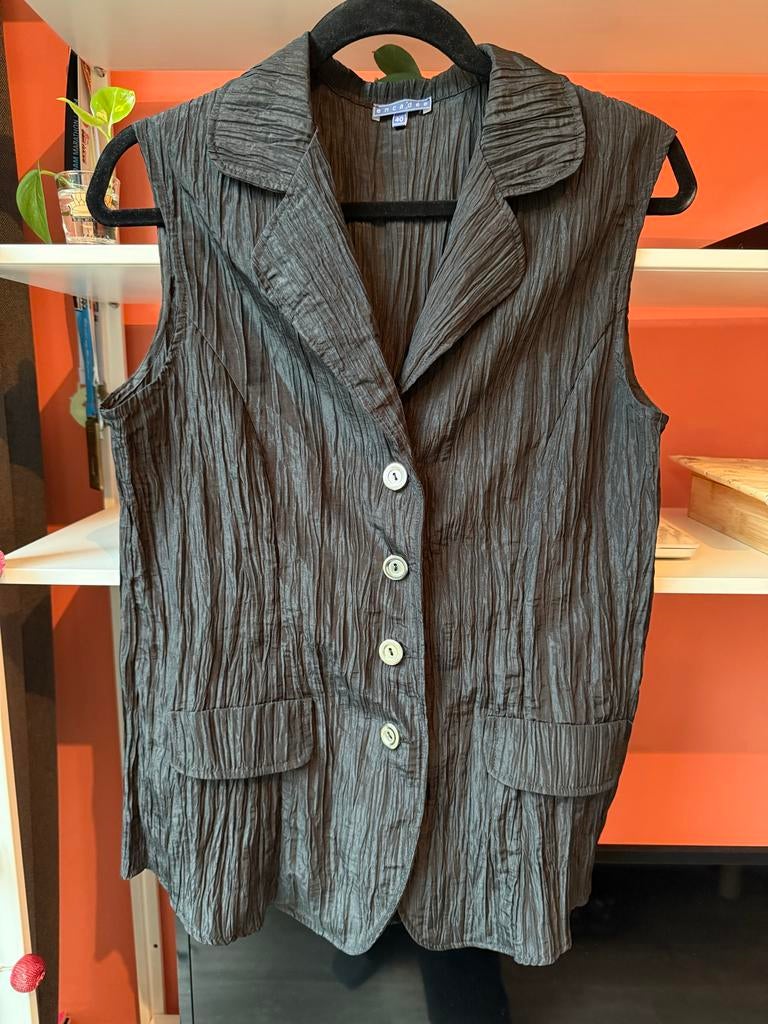 Zwart gilletje - Maat 40, Kleding | Dames, Ophalen of Verzenden, Zo goed als nieuw, Maat 38/40 (M), Zwart