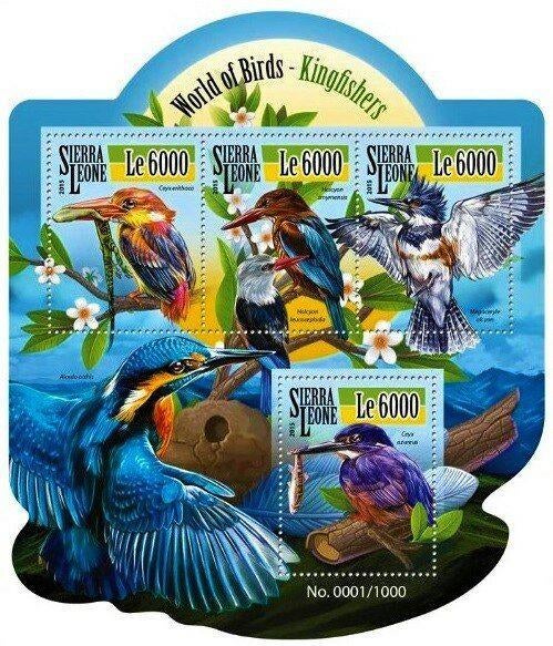 01 Veiling 17 - 18 en 19 Mrt. April Sierra Leone, Ophalen of Verzenden, Postfris, Dier of Natuur