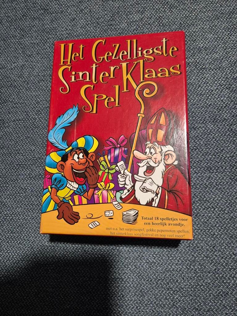 Het Gezelligste Sinterklaas Spel - Compleet, Vijf spelers of meer, Ophalen of Verzenden, Gebruikt, Miko.nl