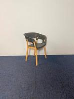 4 x Vergaderstoel Kusch & Co 3000 Njord, donkergrijs / hout, Gebruikt, Vier, Grijs, Ophalen