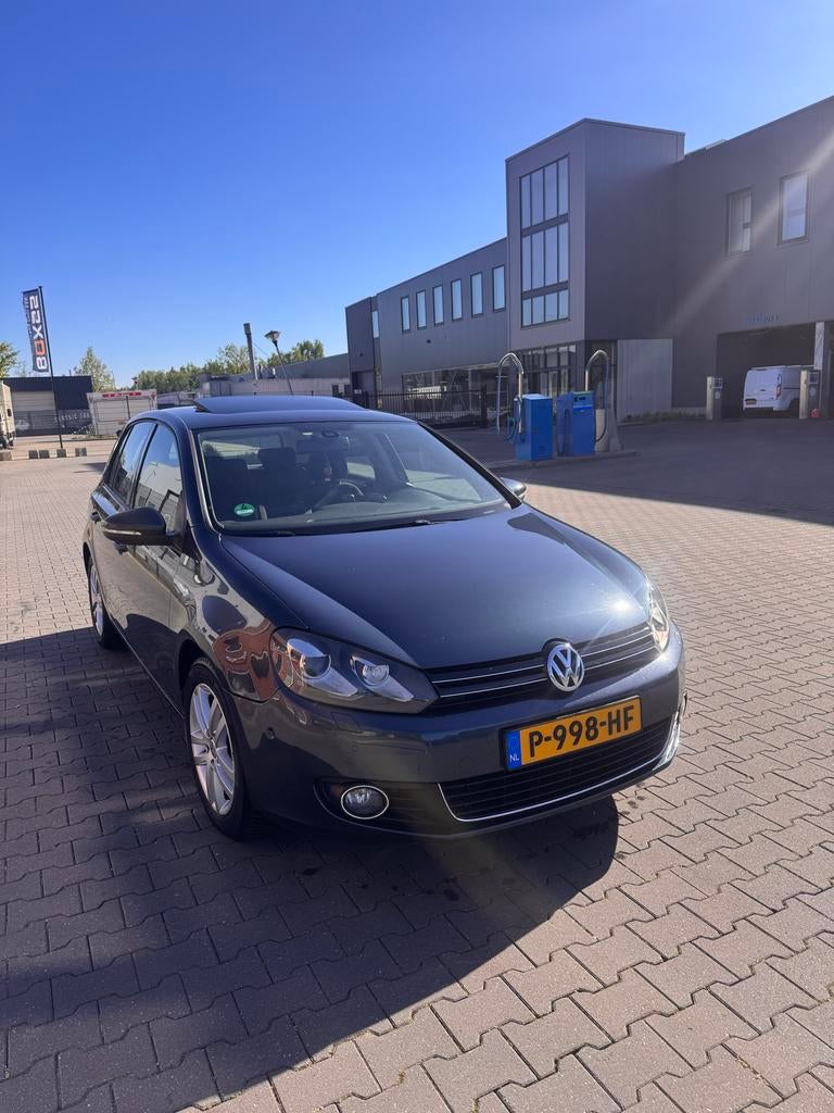 Volkswagen Golf 1.4 TSI 90KW DSG 2009 Blauw AUTOMAAT, Stof, Zwart, 4 cilinders, Blauw