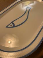 Villeroy & Boch Easy visschaal, wit met blauwe vis, Ophalen of Verzenden, Overige stijlen, Porselein, Schaal of Schalen