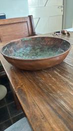 Koperen schaal fruitschaal plantenschaal, Ophalen of Verzenden