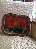 Antiek Blikken Kinder Dienblad ** Mimosa **, Antiek en Kunst, Ophalen of Verzenden