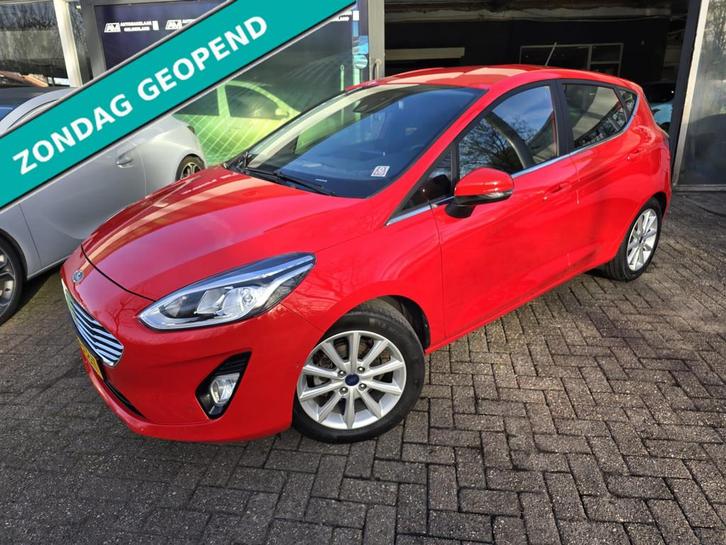 Ford Fiesta 1.0 EcoBoost Titanium | 2E EIGENAAR | 12 MND GAR, Auto's, Ford, Bedrijf, Te koop, Fiësta, ABS, Achteruitrijcamera