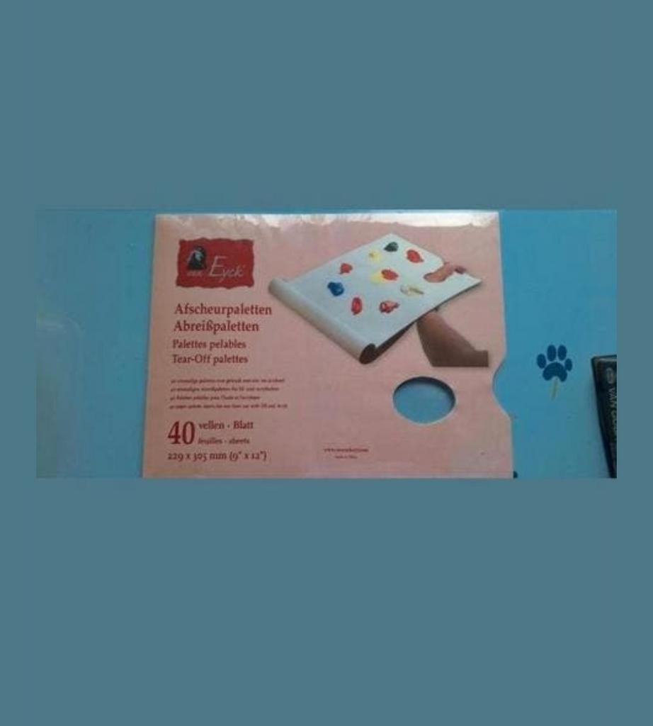Afscheurpalet van Van Eyck - 40 vellen (229x305mm), Hobby en Vrije tijd, Schilderen, Ophalen