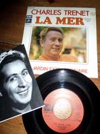 CHARLES TRENET la mer le jardin 1975 (1958), Ophalen of Verzenden, Gebruikt, Pop, EP