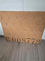 Zgan jute prikbord / fotobord, Ophalen, Zo goed als nieuw