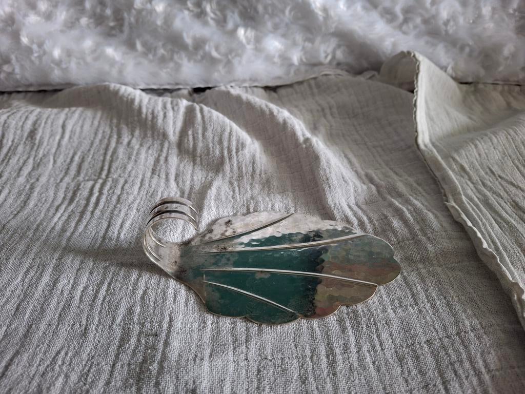 Vintage Gero Zeist Verzilverd Boterschaaltje Schelp Model 19, Ophalen of Verzenden